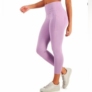 NWT Ideology High-Rise Leggings Lavendar Size XL